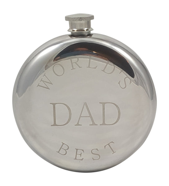 World's Best Dad Flask Gift Set