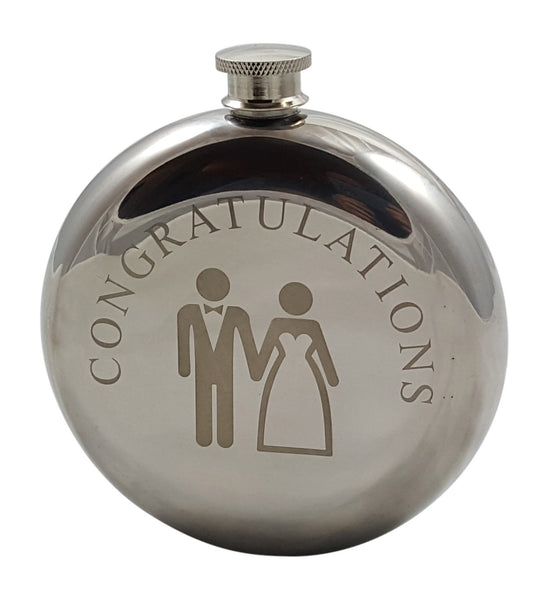 Bride and Groom Flask Gift Set