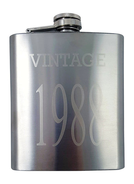 Vintage 1988 Flask Gift Set