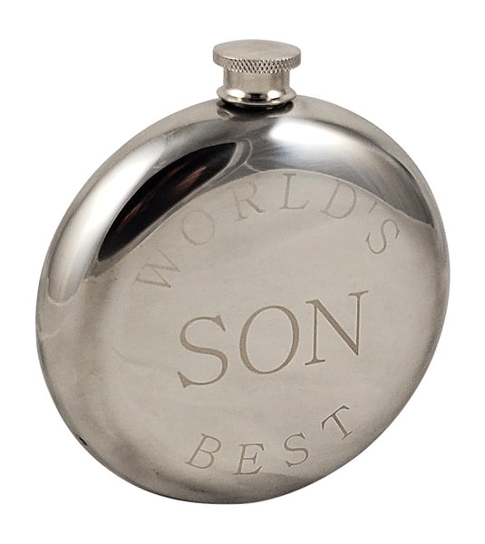 World's Best Son Flask Gift Set