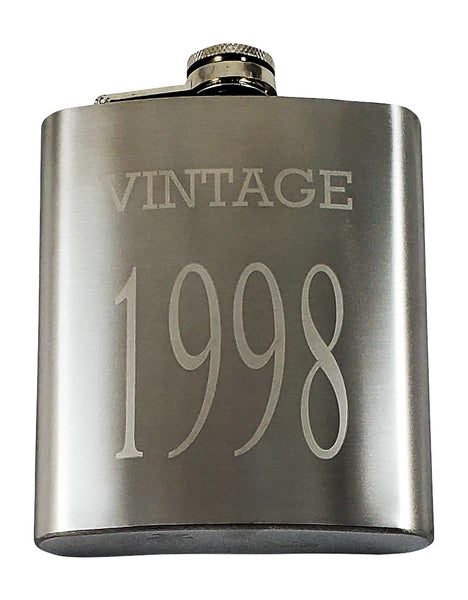 Vintage 1998 Flask Gift Set